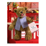 Petit ours heureux carte postale