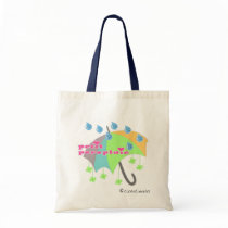 PETIT PARAPLUIE ©cuoredimenta Canvas Bags