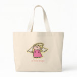 Petite Ange (little angel in French) Canvas Bags