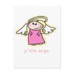 Petite Ange (little angel in French) Postcard