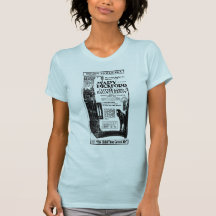 Petite chemise 1922 d'annonce de film de seigneur  t-shirts