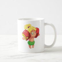 Petite fille en mer mugs
