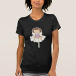Petite fille mignonne de fée de fleur t-shirts