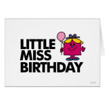 Petite Mlle Birthday Classic 2 Cartes De Vœux