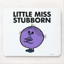 Petite Mlle Stubborn Classic Tapis De Souris