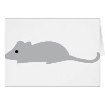petite souris grise cartes