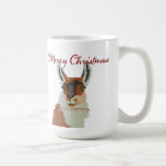 Petite tasse de lama de Joyeux Noël tasses