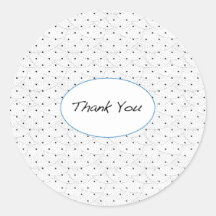 Petits autocollants de pois de Merci