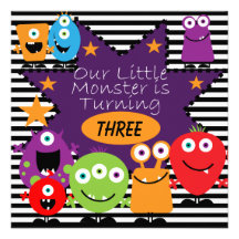 Petits invitations faits sur commande d'anniversai