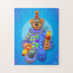 Petits ours jonglant le clown 2 puzzles