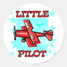 Petits T-shirts et cadeaux pilotes Autocollants