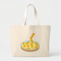 Petri Dish Tower Canvas Bag