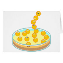 Petri Dish Tower Greeting Card