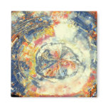 Petrified wood magnet