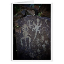 Pétroglyphes #2 de crique d'Apache Carte