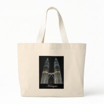 Petronas Towers at Night Bag