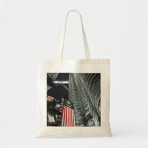 Petronas Towers at Night Malaysia Tote Bag