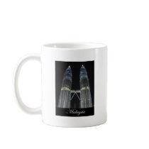 Petronas Towers at Night Mug