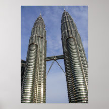 petronas towers kl print