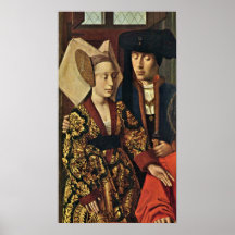 Petrus Christus - StEligius in his workshop Print