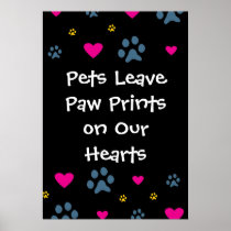 Pets Leave Paw Prints on Our Hearts