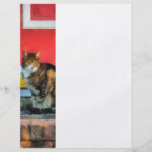 Pets - Tabby Cat by Red Door Flyer