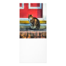 Pets - Tabby Cat by Red Door Personalized Rack Card