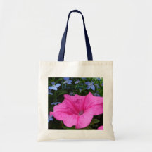 Petunia Pink Blue Lobelia Bag
