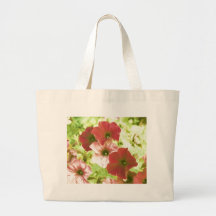 Petunias Canvas Bag