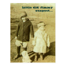Peu a fait le suspect de Jimmy… Carte Postale