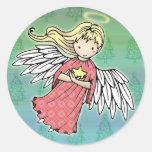Peu d'autocollants d'ange de Noël