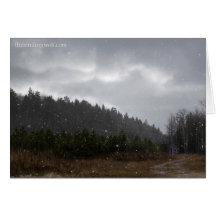 Peu de montagne Shack Cartes De Vœux