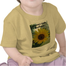 Peu de tournesol de la maman t-shirts