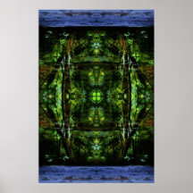 peut rapiécer de la forêt poster