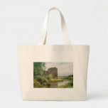 Pevensey Castle Tote Bags