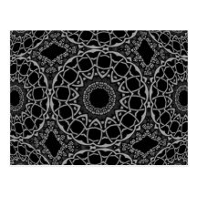Pewter Perfection Ornate Postcards