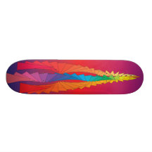 Pfeile Dreiecke Personalisiertes Skateboard