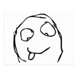 Pffr Rage Face Post Card