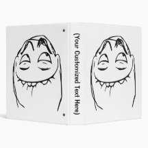 PFFTCH Laughing Rage Face Comic Meme Binder