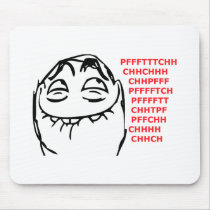 Pfftch Rage Face Mousepad