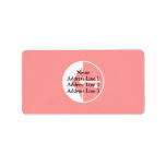 Pflp, Colombia Political flag Address Label