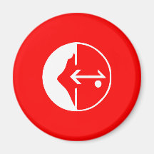 Pflp, Colombia Political flag Refrigerator Magnet