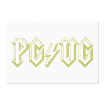 PG/VG Green Canvas Print