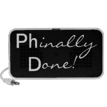 Ph.D. Graduation Doodle Speaker