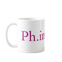 Ph.inishe.D PhD Completion Mug