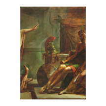 Phaedra and Hippolytus, 1802 Gallery Wrapped Canvas
