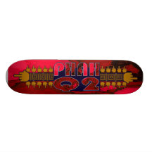 PHAHQ2 skateboard red marble 02