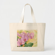 Phalaenopsis Orchid Flowers - Multi Tote Bags