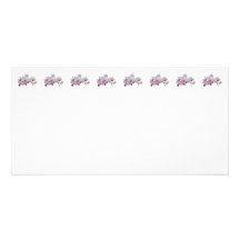 Phalaenopsis Orchids Twilight Rainbow Photo Card Template