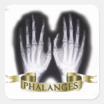 Phalanges sticker
